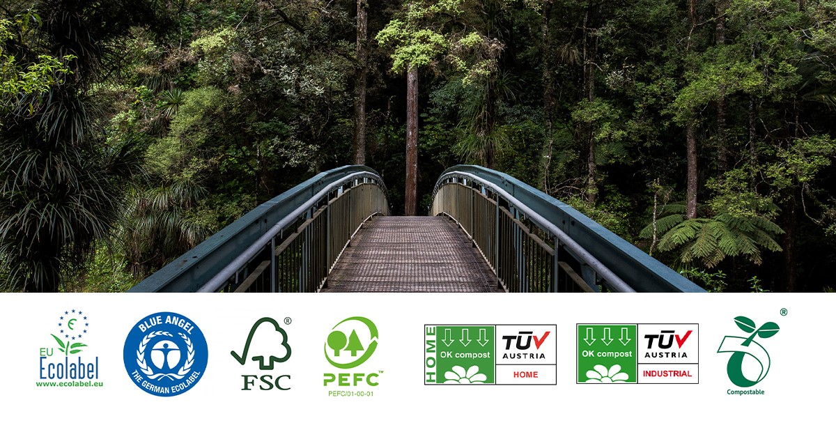 Etiquetas ecológicas o ecoetiquetas en el embalaje