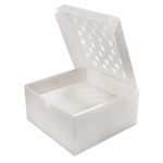 Caja de cartón plástico