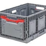 Caja plástica plegable reutilizable embalaje