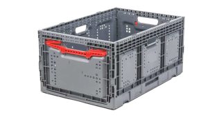 Caja plástica plegable reutilizable embalaje