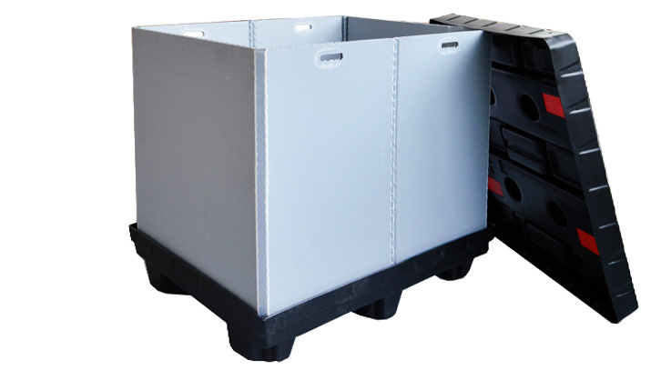 Contenedor plástico reutilizable Palet Box