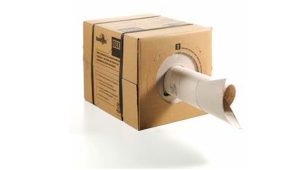 SpeedMan Box Caja dispensador manual de papel de relleno ecológico embalaje