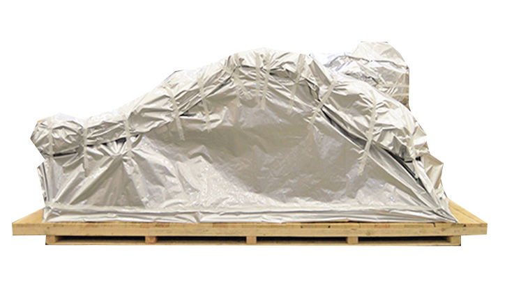 Funda complejo aluminio anticorrosión para envío