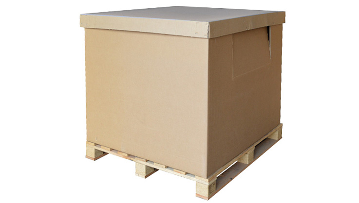 Paletbox contenedor cartón para embalaje
