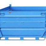 Contenedor metálico para embalaje industrial