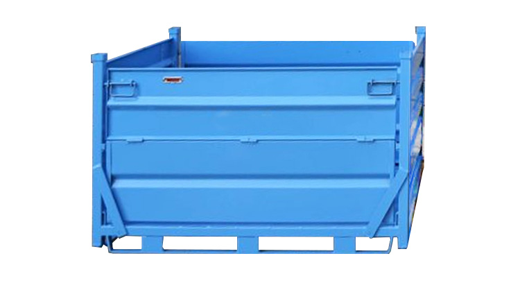 Contenedor met&aacute;lico para embalaje industrial