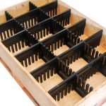 Divisores separadores interior embalaje madera cartón plástico espuma