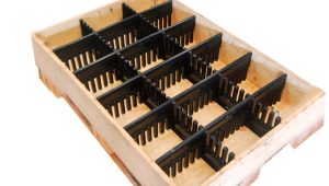 Divisores separadores interior embalaje madera cartón plástico espuma