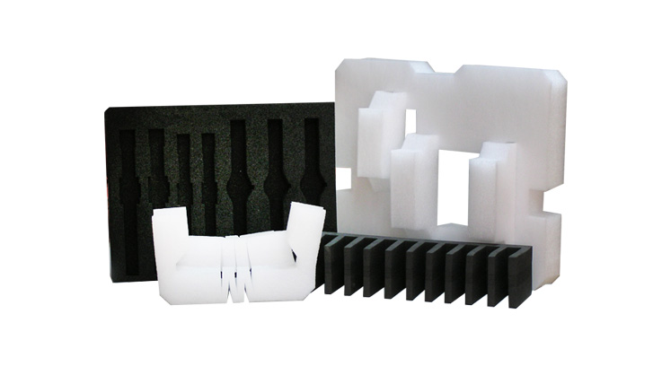 Troquelado de espumas de protección para embalaje