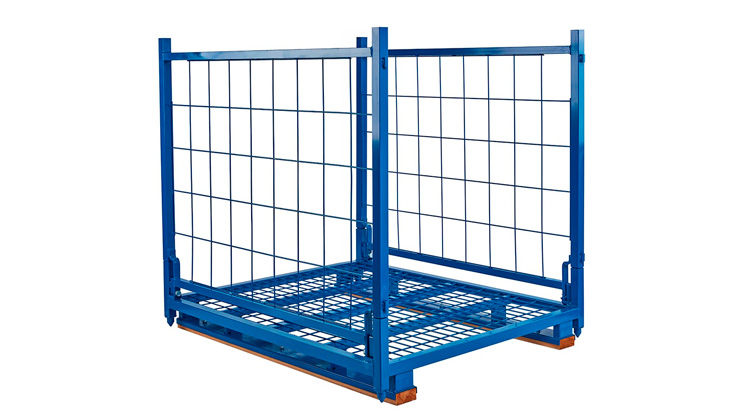 Jaula met&aacute;lica embalaje industrial almac&eacute;n