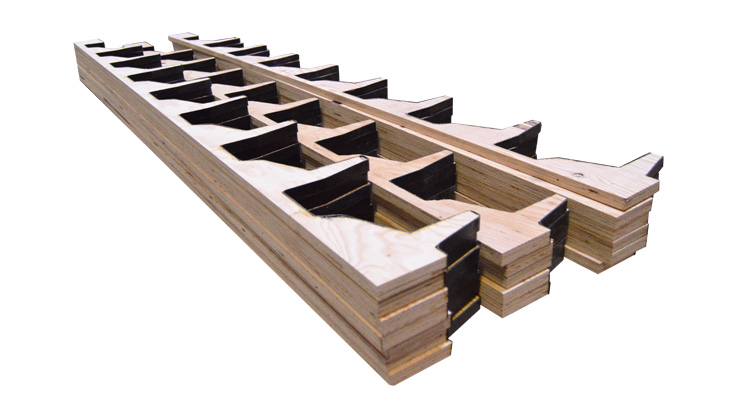 madera mecanizada para embalaje