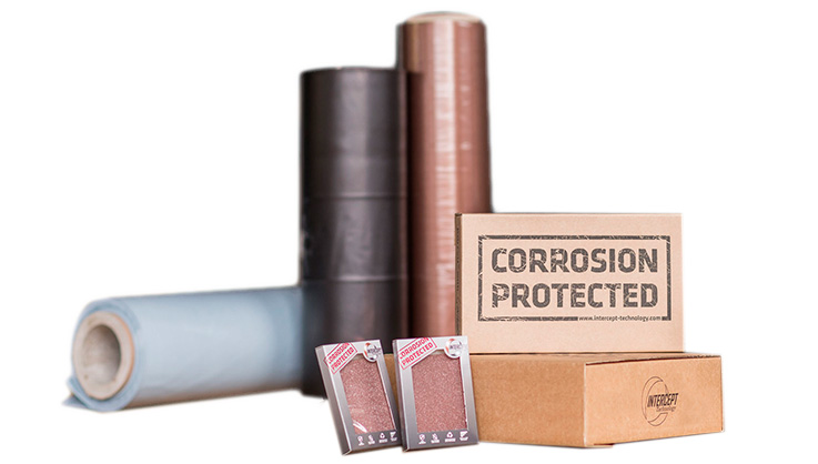 Embalaje absorbente de humedad cobre Intercept