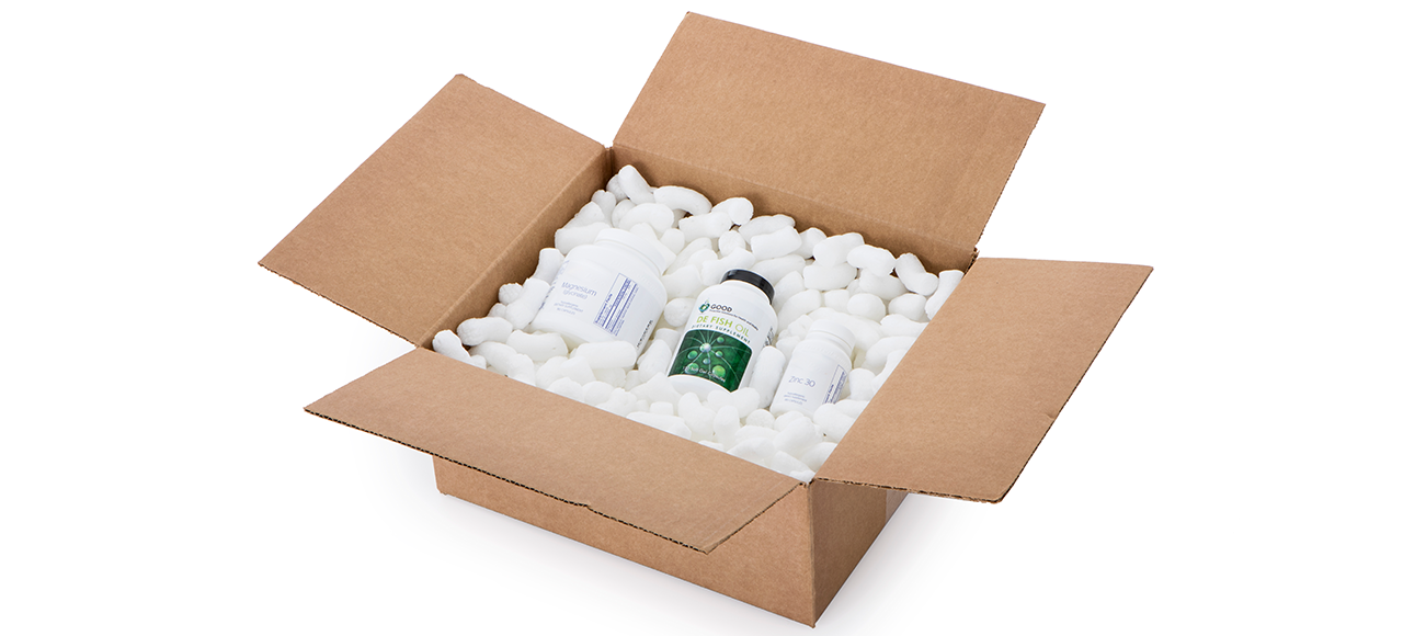 Relleno para cajas chips biodegradables Renature