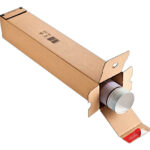 Caja para productos alargados tubo cartón