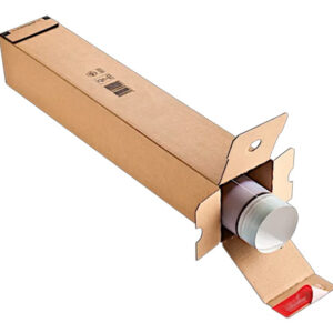 Caja para productos alargados tubo cartón