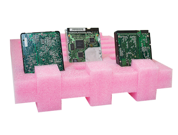 Espuma antiest&aacute;tica para embalaje