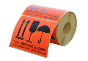 etiquetas de expedición para embalaje