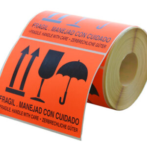 etiquetas de expedición para embalaje