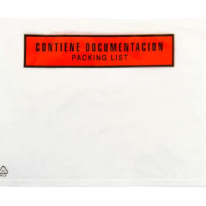 Portadocumentos para embalaje packing list
