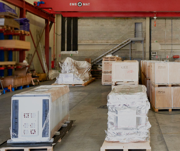 Embalaje para equipos médicos Embamat