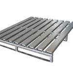 Palet metálico industrial